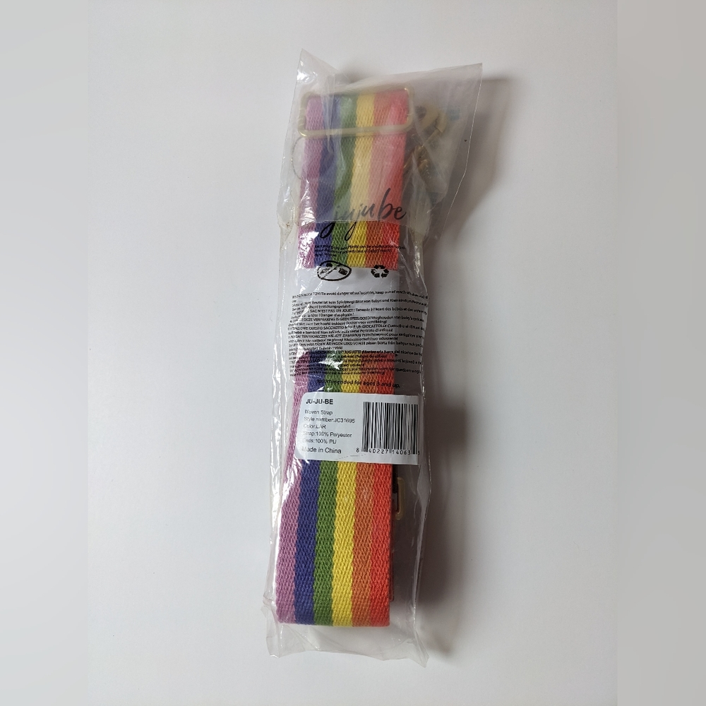 Jujube Rainbow Woven Strap Brand New in Package